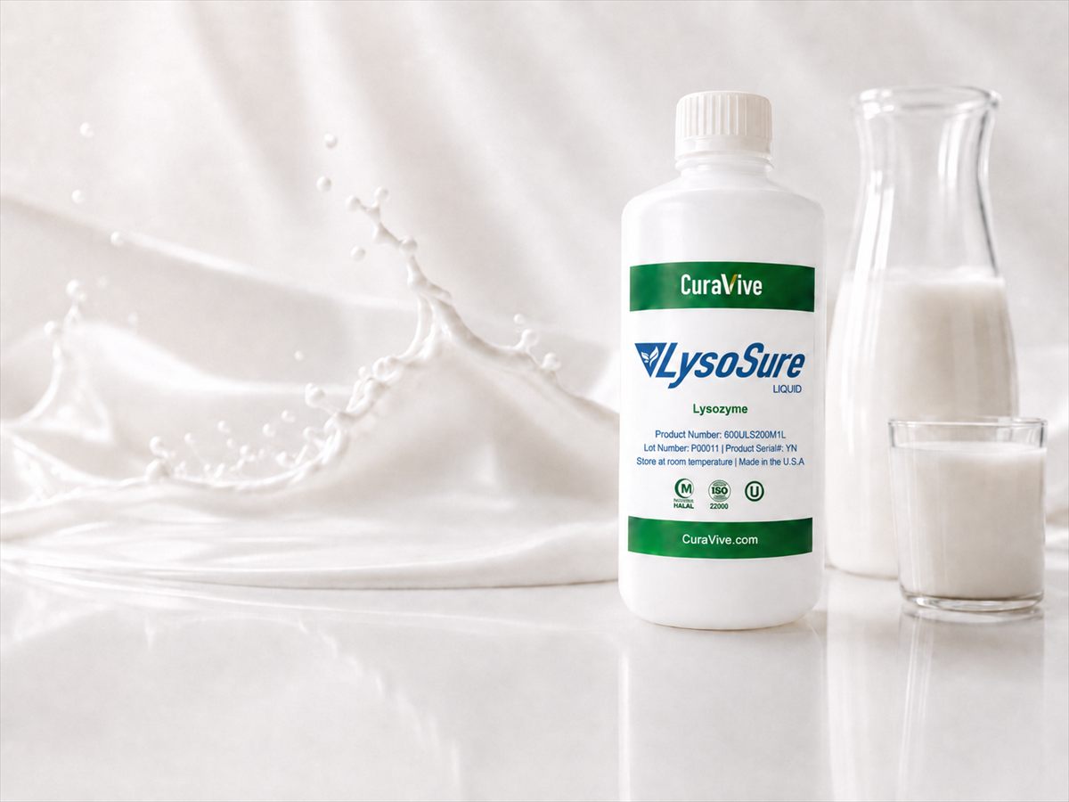 CuraVive LysoSure Liquid with milk